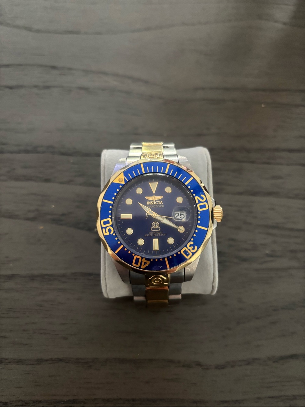 Invicta Pro Diver Two-Tone Blue Dial Watch - Mens